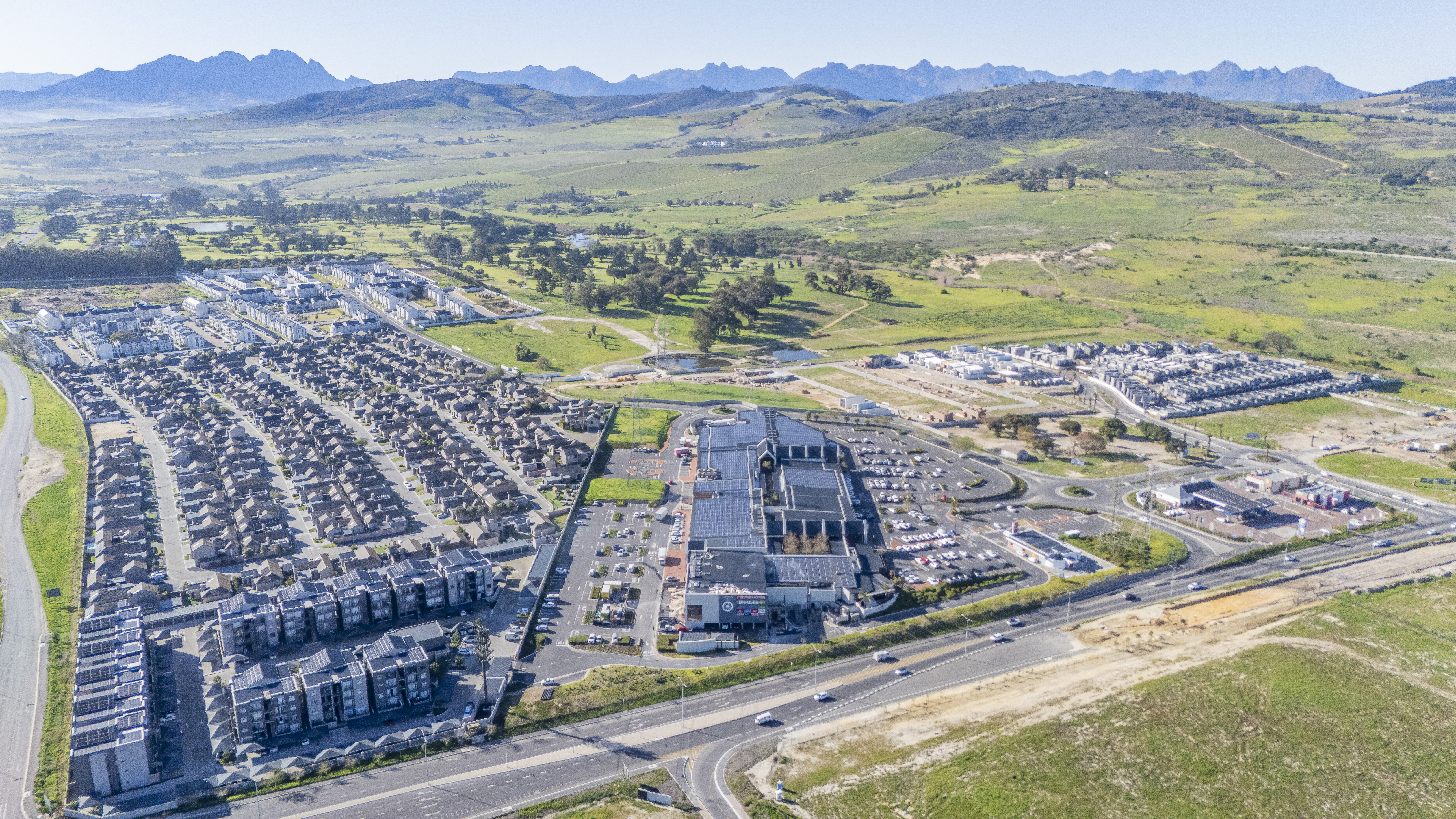 Haasendal Estate Aerial Overview - Luxury Lifestyle Estate in Kuils River, Cape Town